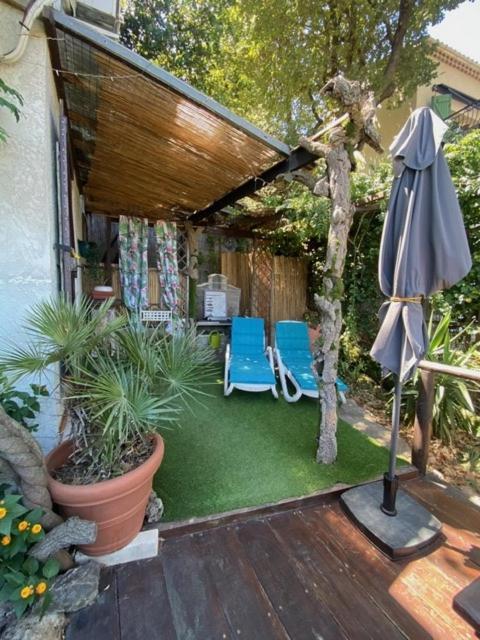 Studio Grotte Des Fees Hyères Exterior foto